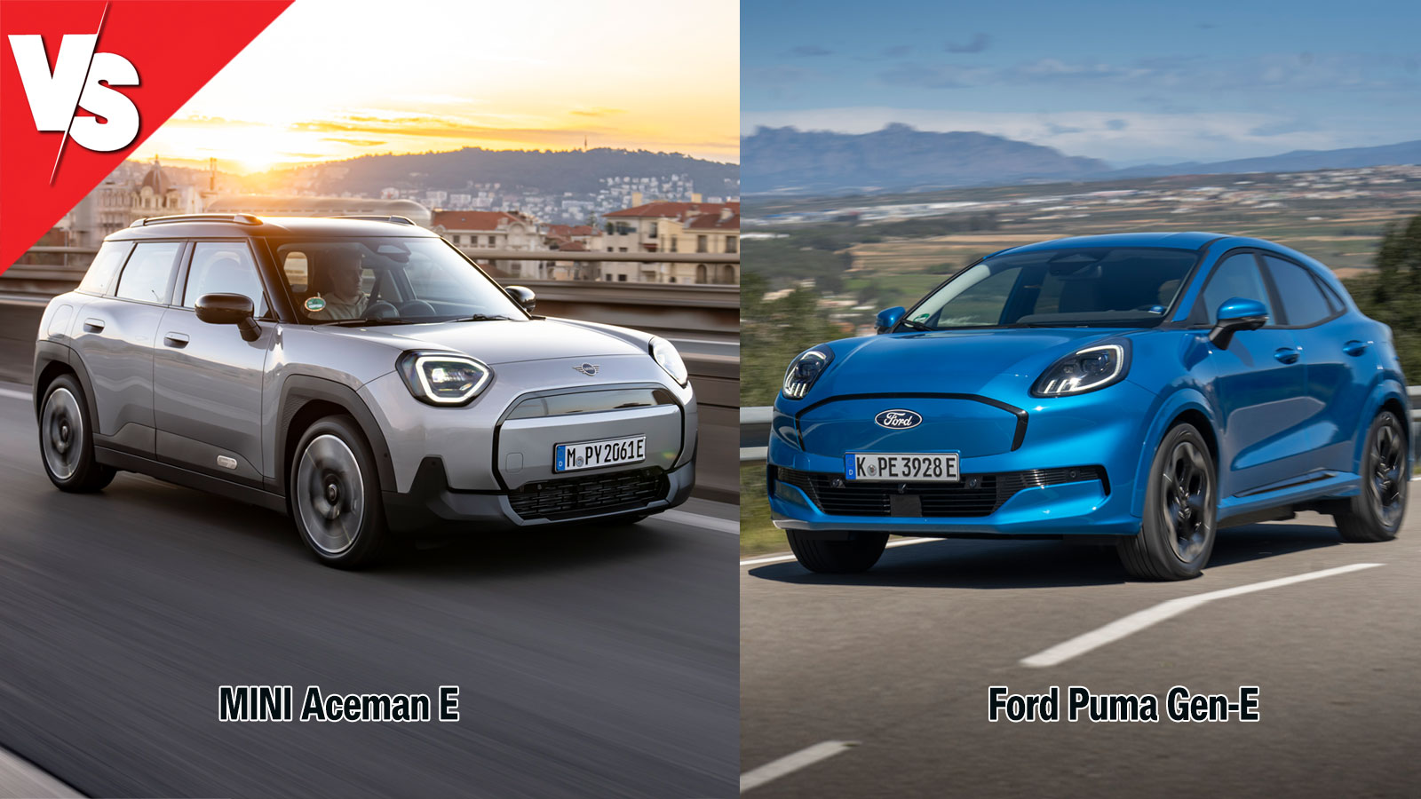 Σύγκριση Ford Puma Gen-E vs MINI Aceman E, ηλεκτρικά & fun to drive SUV