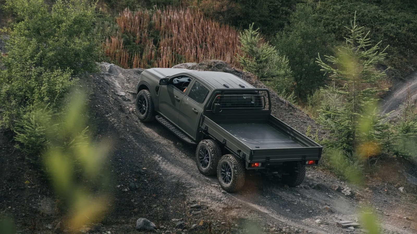 Ford Ranger Super Duty 6×6: Το εξάτροχο τακτικό θηρίο της Ford 