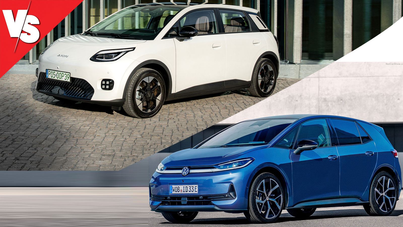 Σύγκριση ηλεκτρικών αυτοκινήτων - GAC AION UT Vs Volkswagen ID.3 Neo