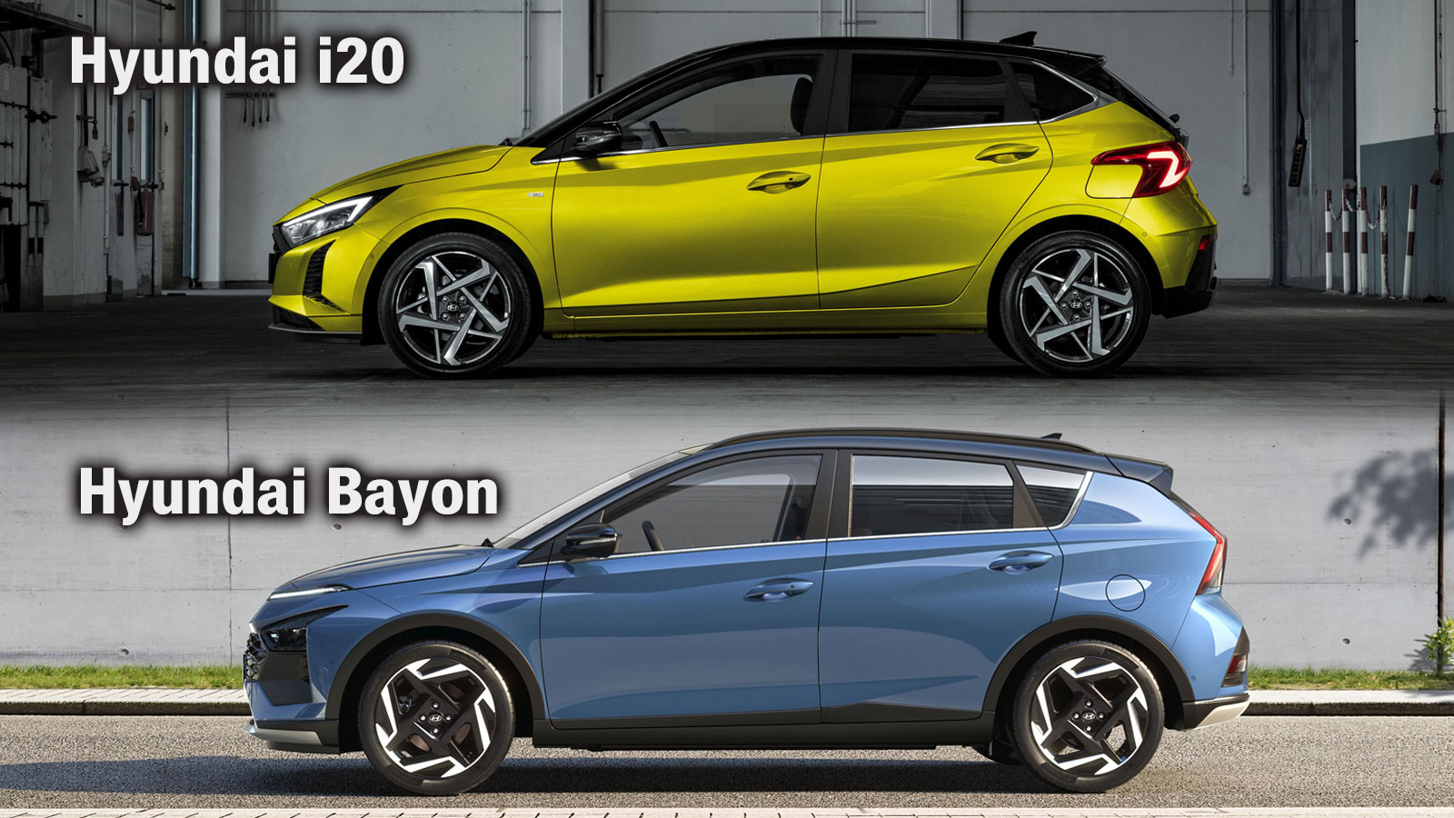 Τα Hyundai i20 και Bayon προσφέρονται σε αντίστοιχες εκδόσεις στην ίδια τιμή ενώ με αρχική τιμή κάτω από τα 20 χιλιάρικα αποτελούν δύο από τις πιο ενδιαφέρουσες προτάσεις της κατηγορία τους. 