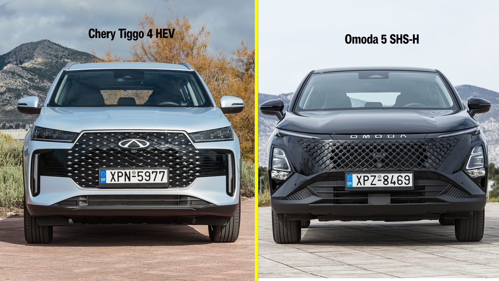 Chery Tiggo 4 HEV & Omoda 5 SHS-S: Δύο VFM hybrid οικογενειακά SUV
