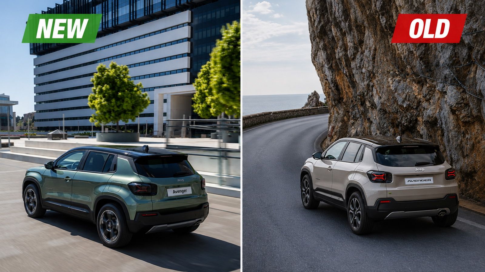 Το ανανεωμένο Jeep Avenger αναμένεται πρίν το τέλος της χρονιάς στην Ελλάδα. Το ανανεωμένο Jeep Avenger αναμένεται πρίν το τέλος της χρονιάς στην Ελλάδα.