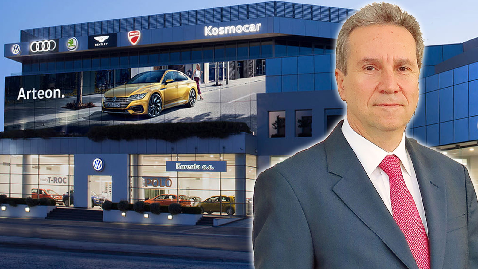 Kosmocar: Νέος Διευθύνων Σύμβουλος ο Αριστείδης Αραβανής Kosmocar: Νέος Διευθύνων Σύμβουλος ο Αριστείδης Αραβανής