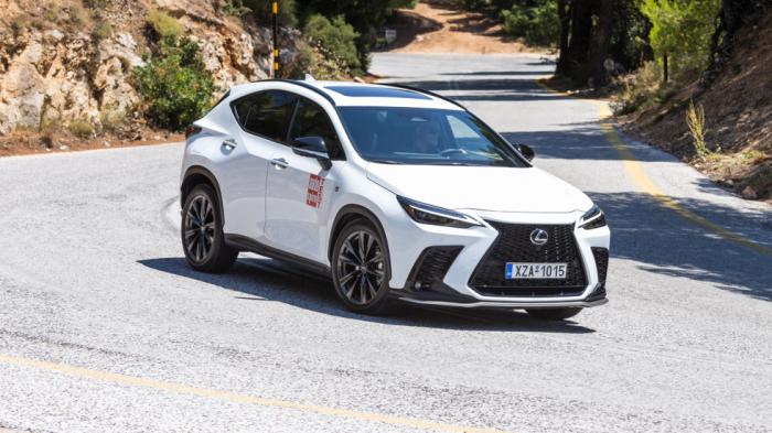 Lexus NX 450h+: Απευθύνεται στην premium κατηγορία με υψηλότερα μισθώματα, προσφέροντας όμως κορυφαία ποιότητα.