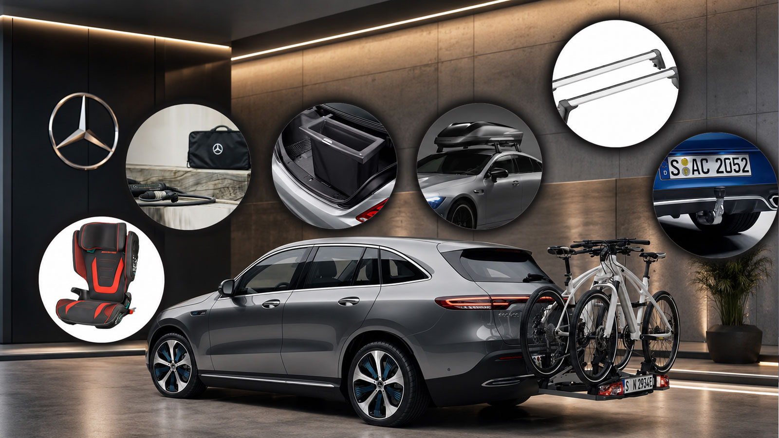 Στη γκάμα των γνήσιων αξεσουάρ Mercedes θα βρείτε μια πληθώρα επιλογών για τη δική σας Mercedes.