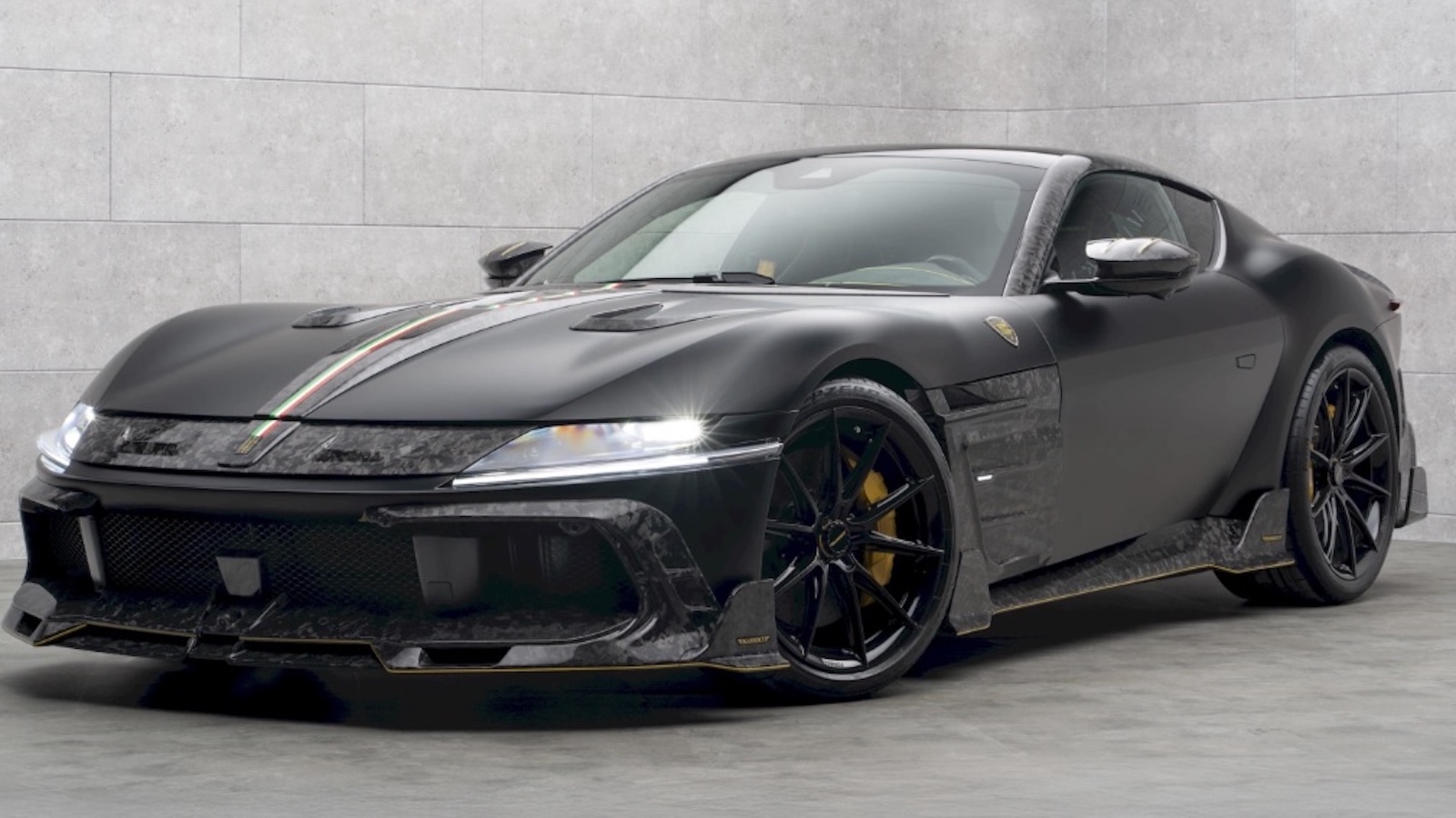 Mansory Nero Ventos: Η Ferrari 12Cilindri σε συλλεκτική έκδοση 