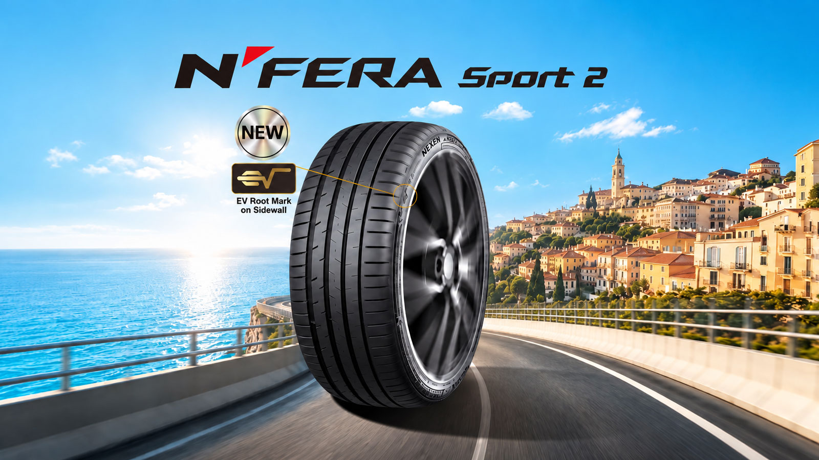 Το νέο Nexen N’FERA Sport 2 υπόσχεται καλύτερο φρενάρισμα στη βροχή 