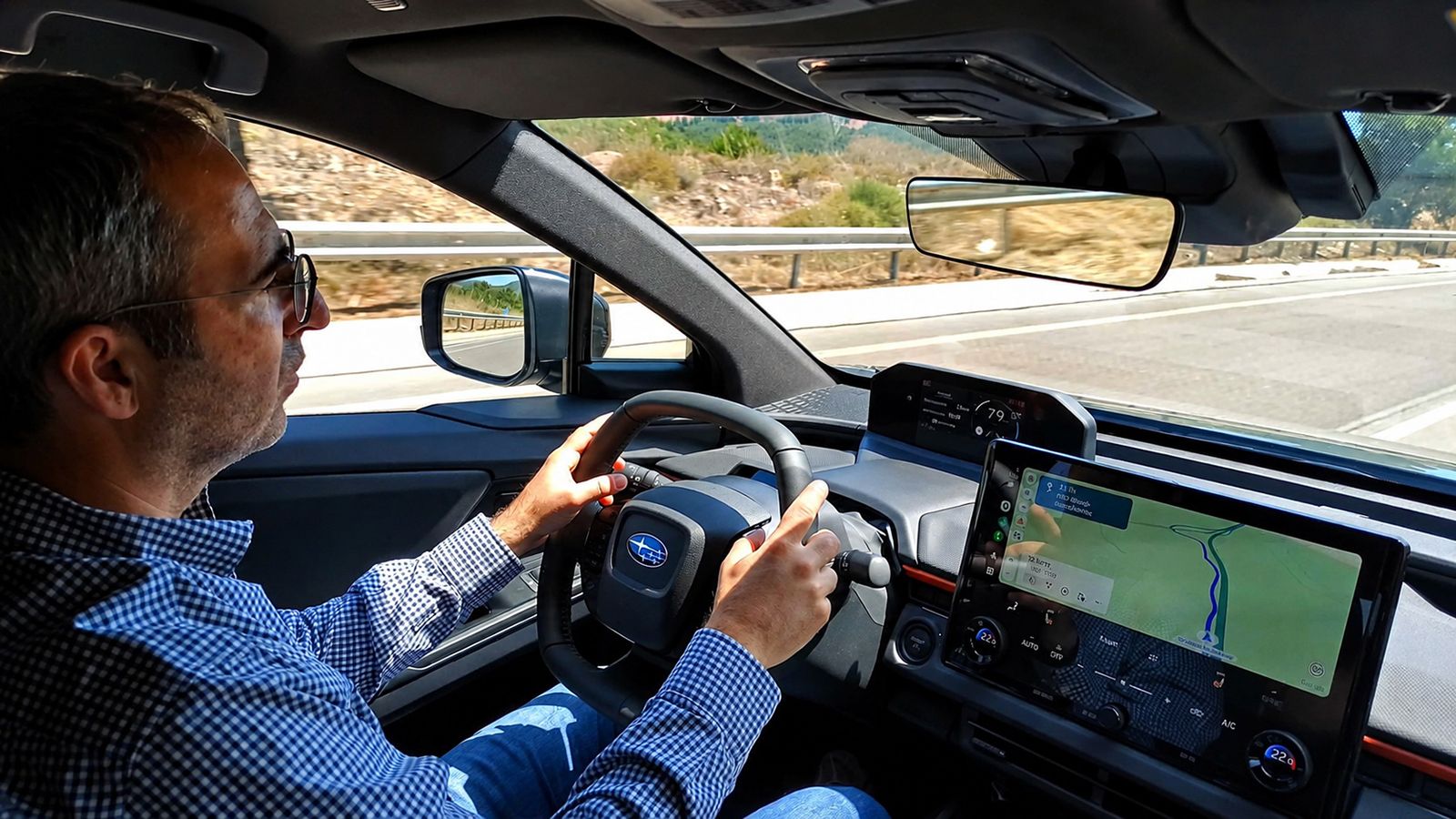 Όμορφο, high tech, εργονομικό και με υψηλή ποιότητα κατασκευής είναι το εσωτερικό του Subaru Uncharted Όμορφο, high tech, εργονομικό και με υψηλή ποιότητα κατασκευής είναι το εσωτερικό του Subaru Uncharted