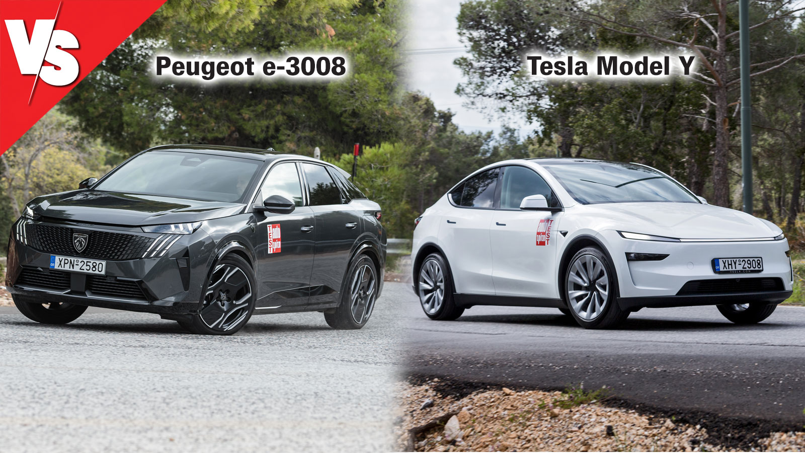 Στο δρόμο: Πιο ραφιναρισμένο στο δρόμο το Peugeot, πιο ενδιαφέρον στην γρήγορη οδήγηση το Tesla