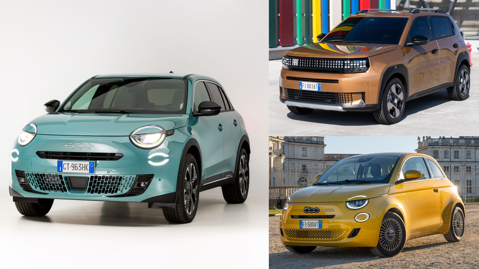Τεχνικά, εξοπλισμοί & μετρήσεις: Hybrid Fiat 500, Grande Panda & 600