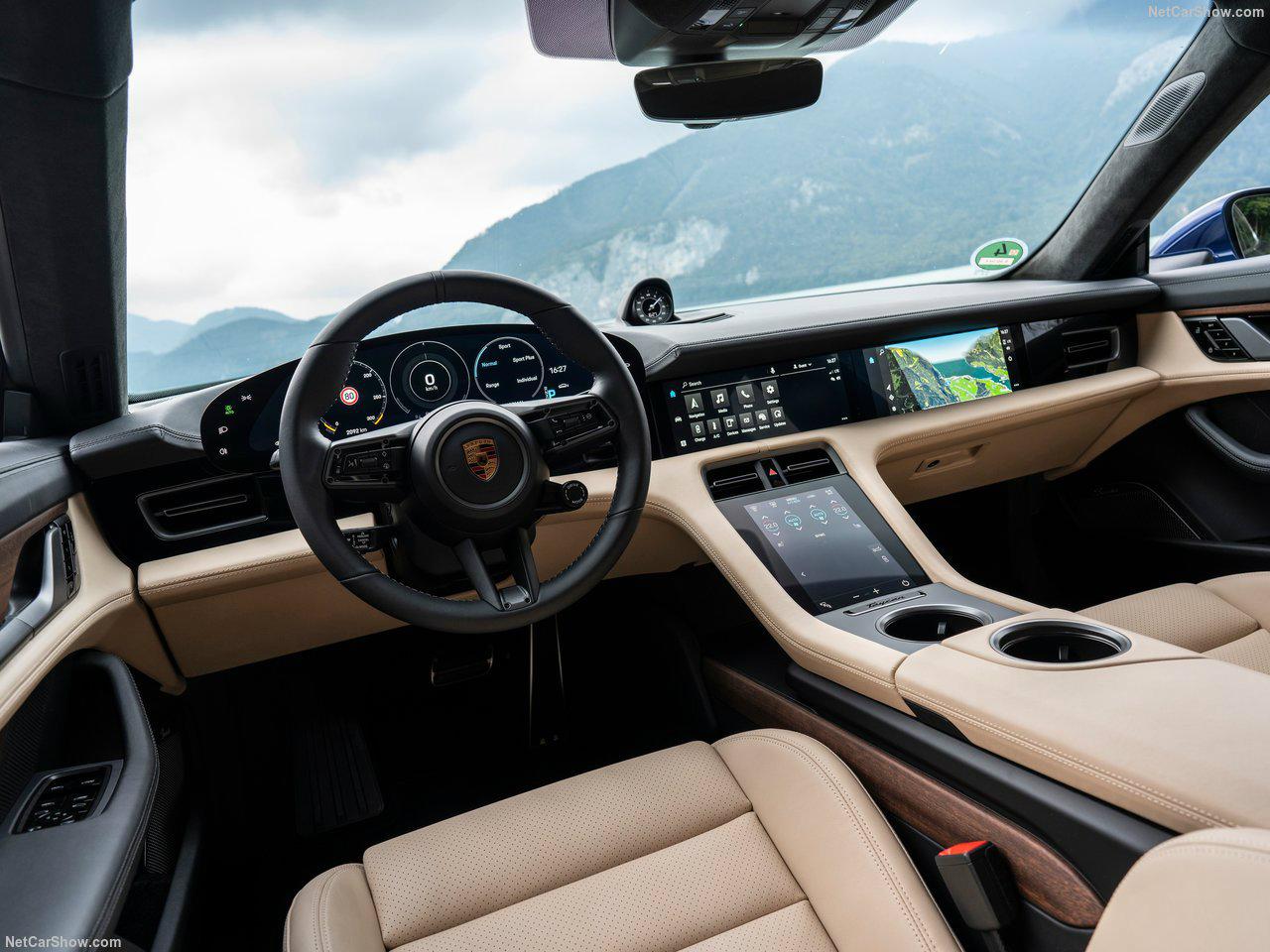 Porsche taycan салон