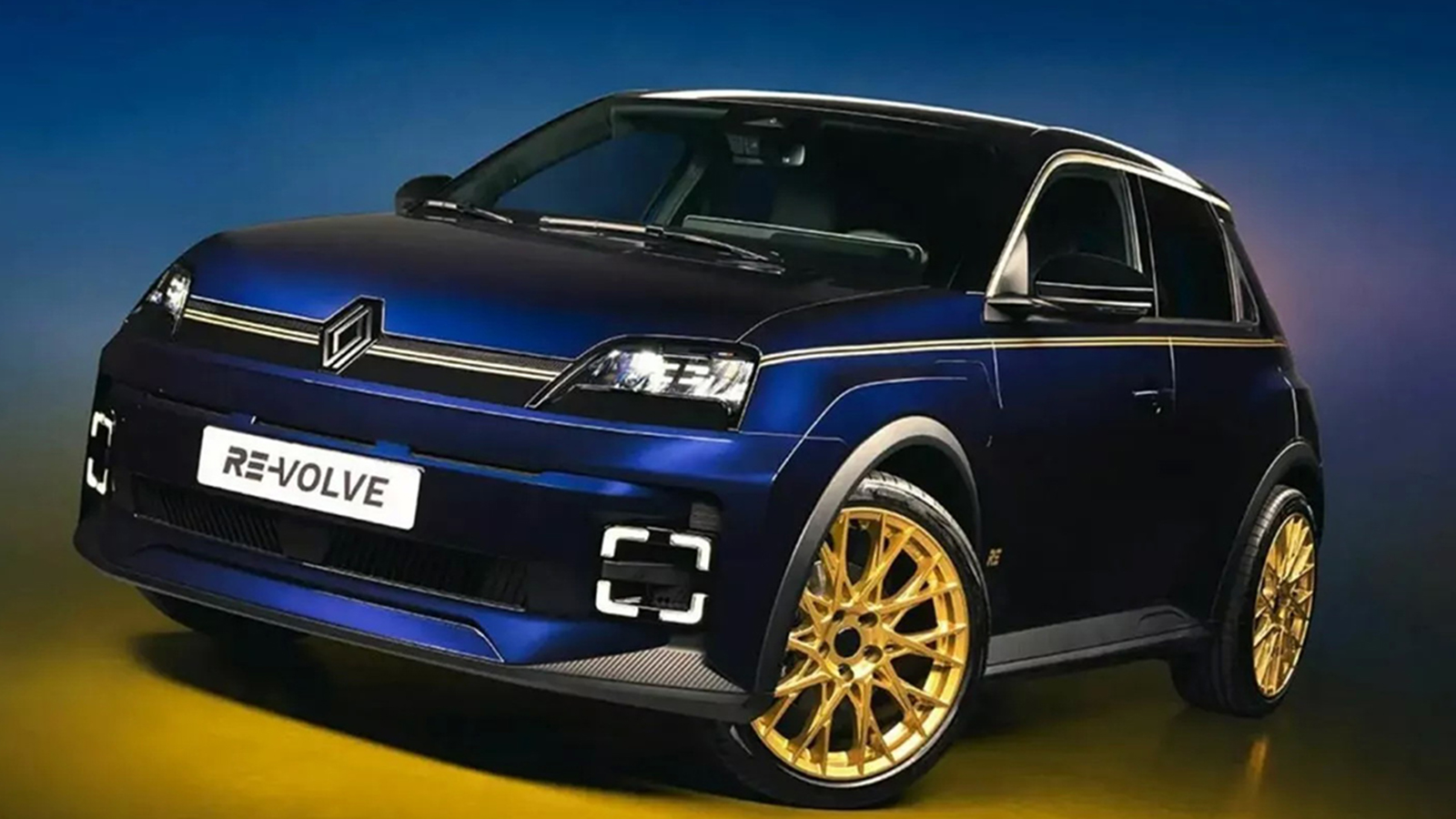 Ηλεκτρικό Renault 5 τιμά το Clio Williams Ηλεκτρικό Renault 5 τιμά το Clio Williams