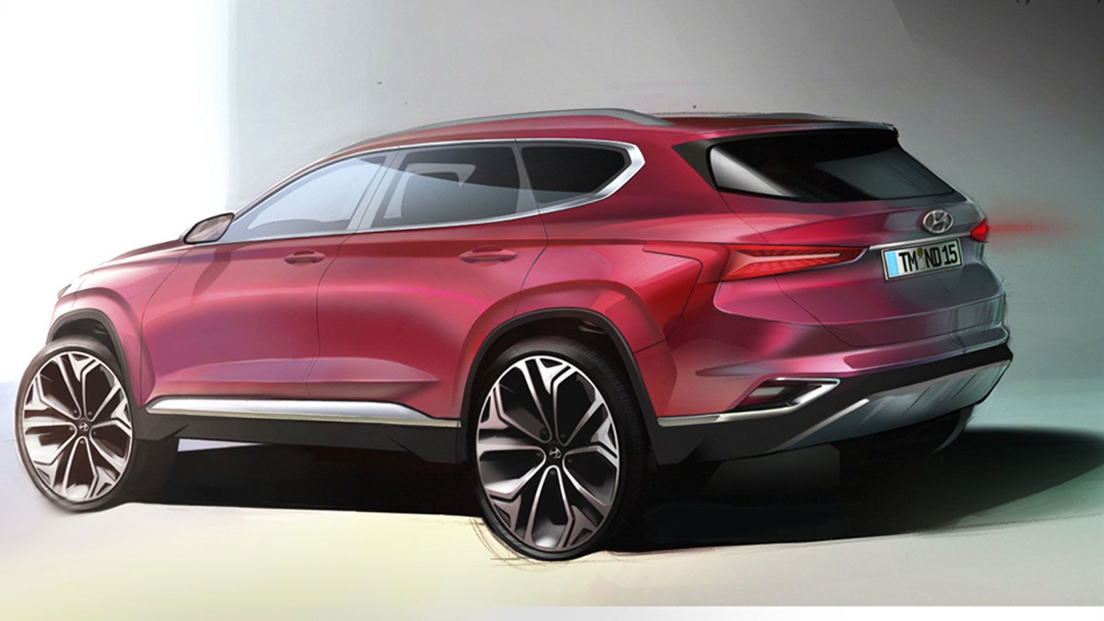 Blue Santa Fe with gray interior