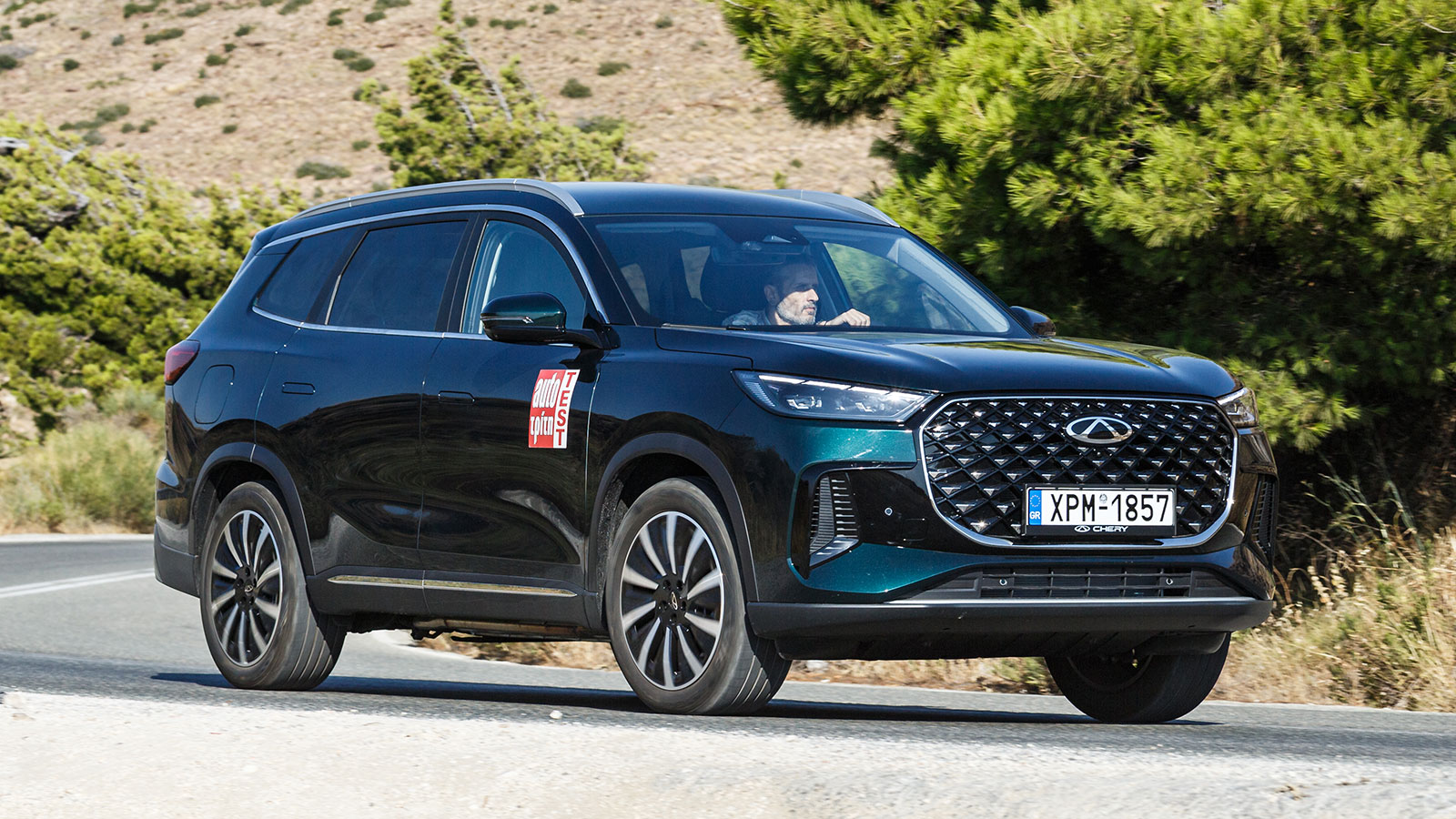 Δοκιμή Chery Tiggo 8, plug-in με 279 άλογα και 7 θέσεις Δοκιμή Chery Tiggo 8, plug-in με 279 άλογα και 7 θέσεις