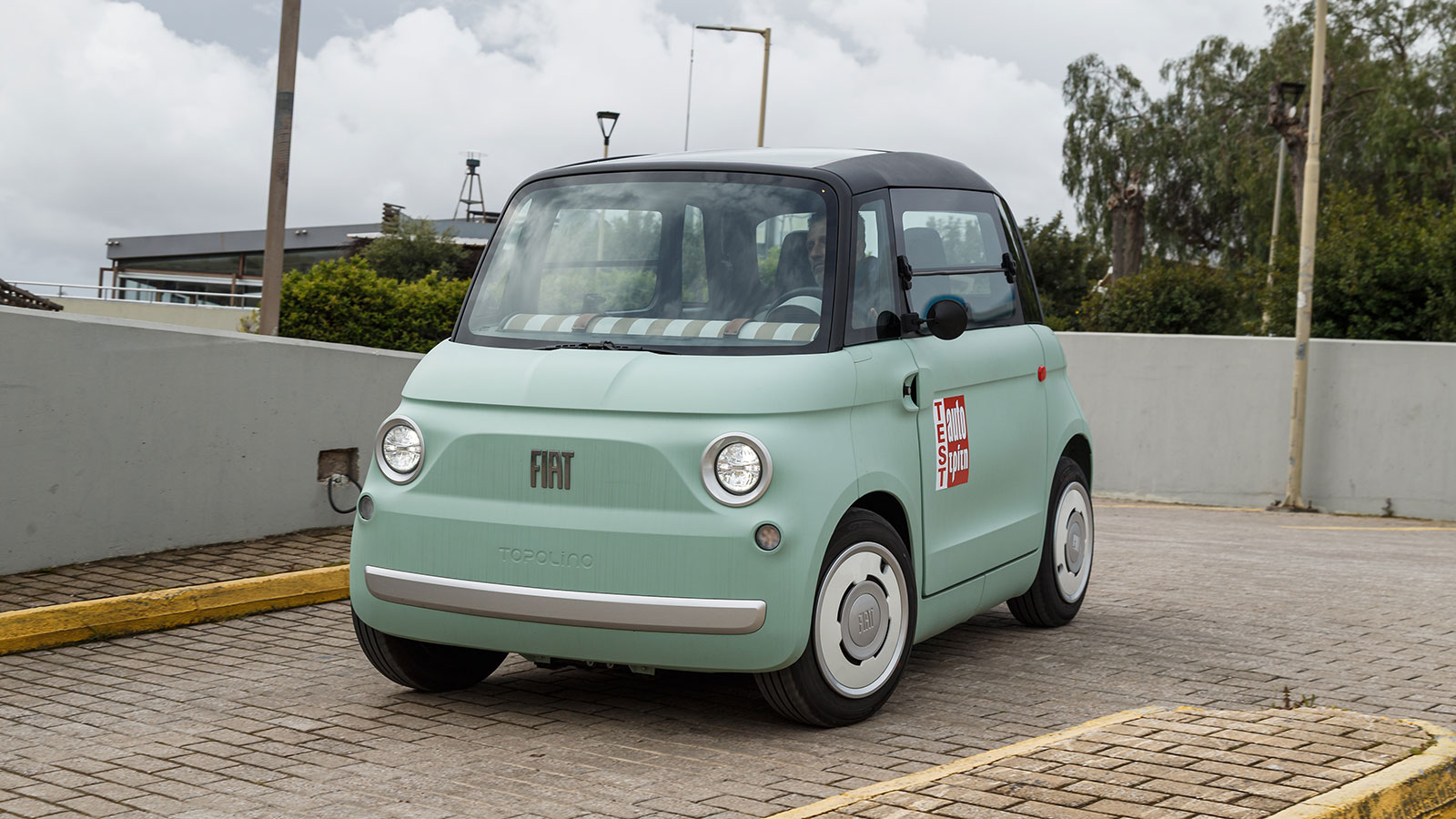 Test Fiat Topolino electric microcar Test Fiat Topolino electric microcar