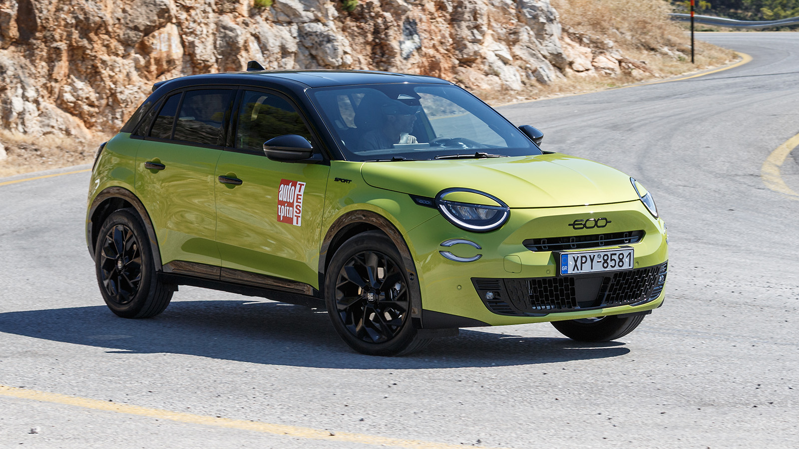 Δοκιμή Fiat 600 Sport Hybrid 145 PS eDCT Δοκιμή Fiat 600 Sport Hybrid 145 PS eDCT