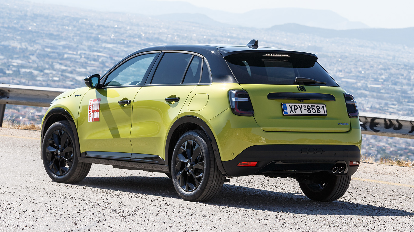 Δοκιμή Fiat 600 Sport Hybrid 145 PS eDCT Δοκιμή Fiat 600 Sport Hybrid 145 PS eDCT