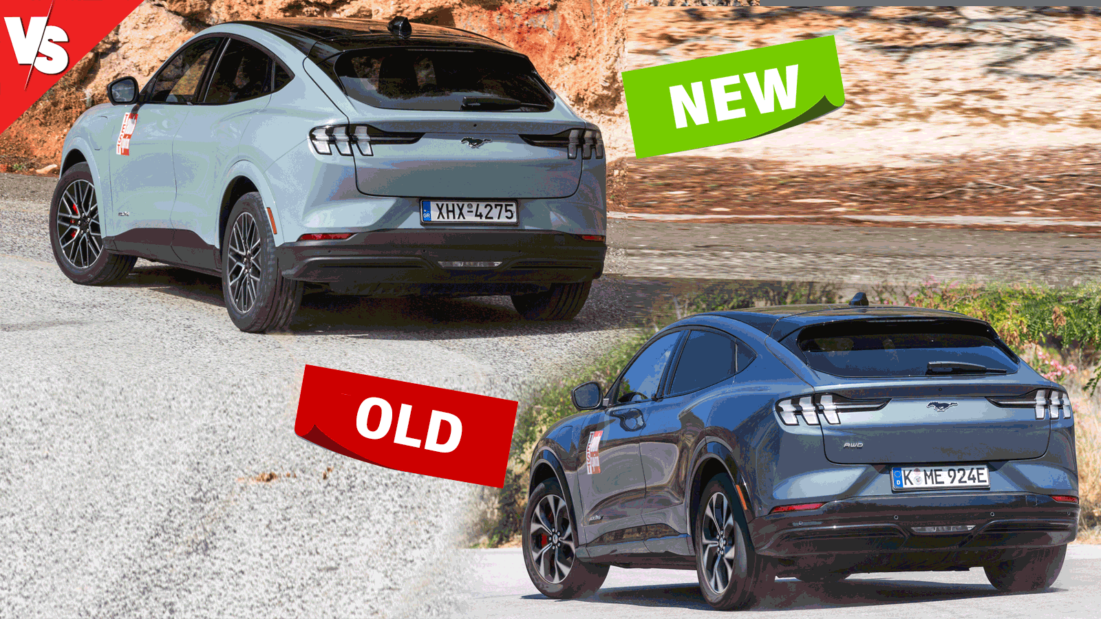 Ford Mustang Mach-E AWD vs προηγούμενη | autotriti.gr