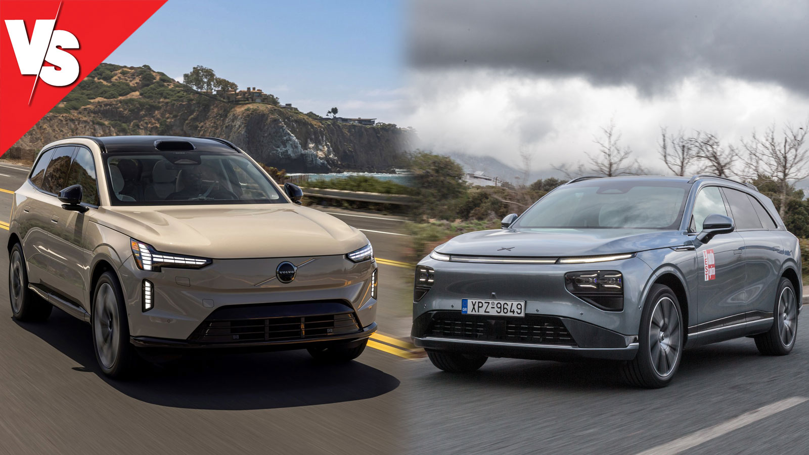 Volvo EX90 Vs XPeng G9: Διαφορά 38.000 ευρώ και 170 ίππων Volvo EX90 Vs XPeng G9: Διαφορά 38.000 ευρώ και 170 ίππων