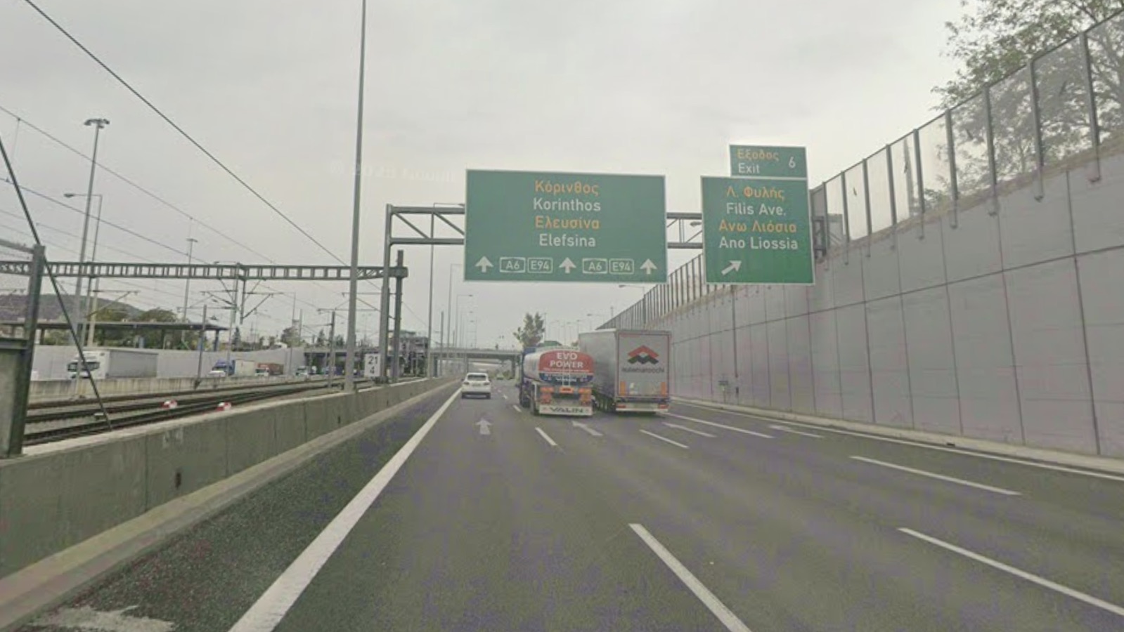 Σημαντικές κυκλοφοριακές παρεμβάσεις αναμένονται στην Αττική Οδό με κατεύθυνση προς Ελευσίνα.