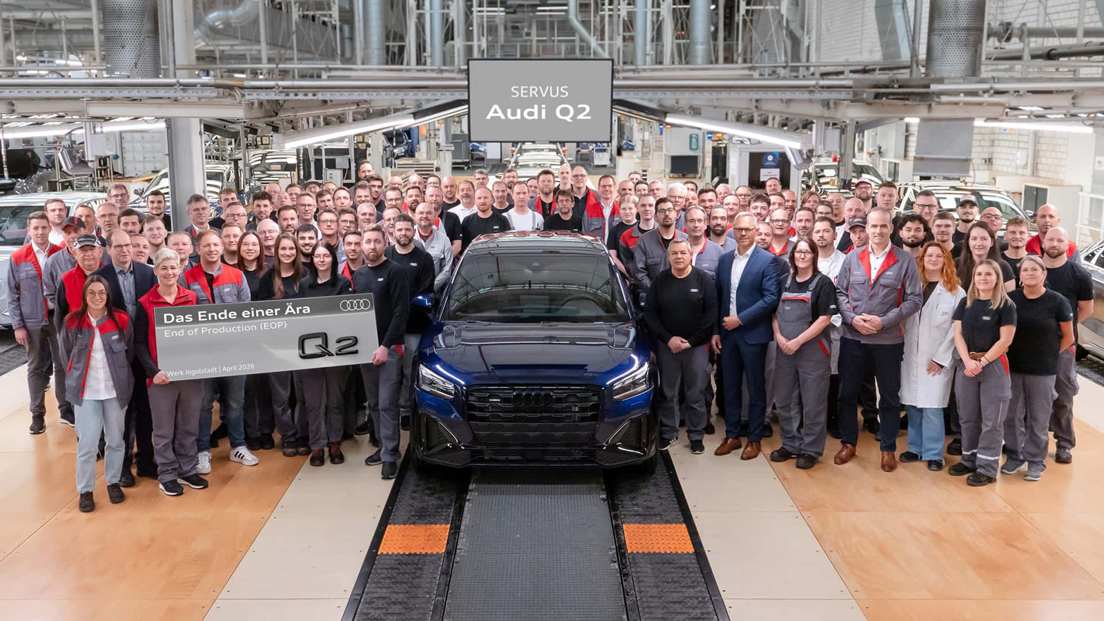 887.231 Audi Q2 βγήκαν από τη γραμμή παραγωγής από το 2016