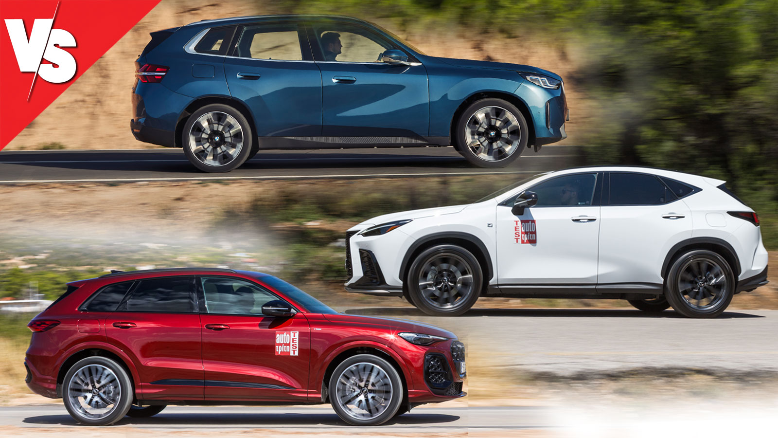 Audi Q5 vs BMW X3 vs Lexus NX -Ποιο πολυτελές Plug-in SUV είναι καλύτερο;| autotriti.gr