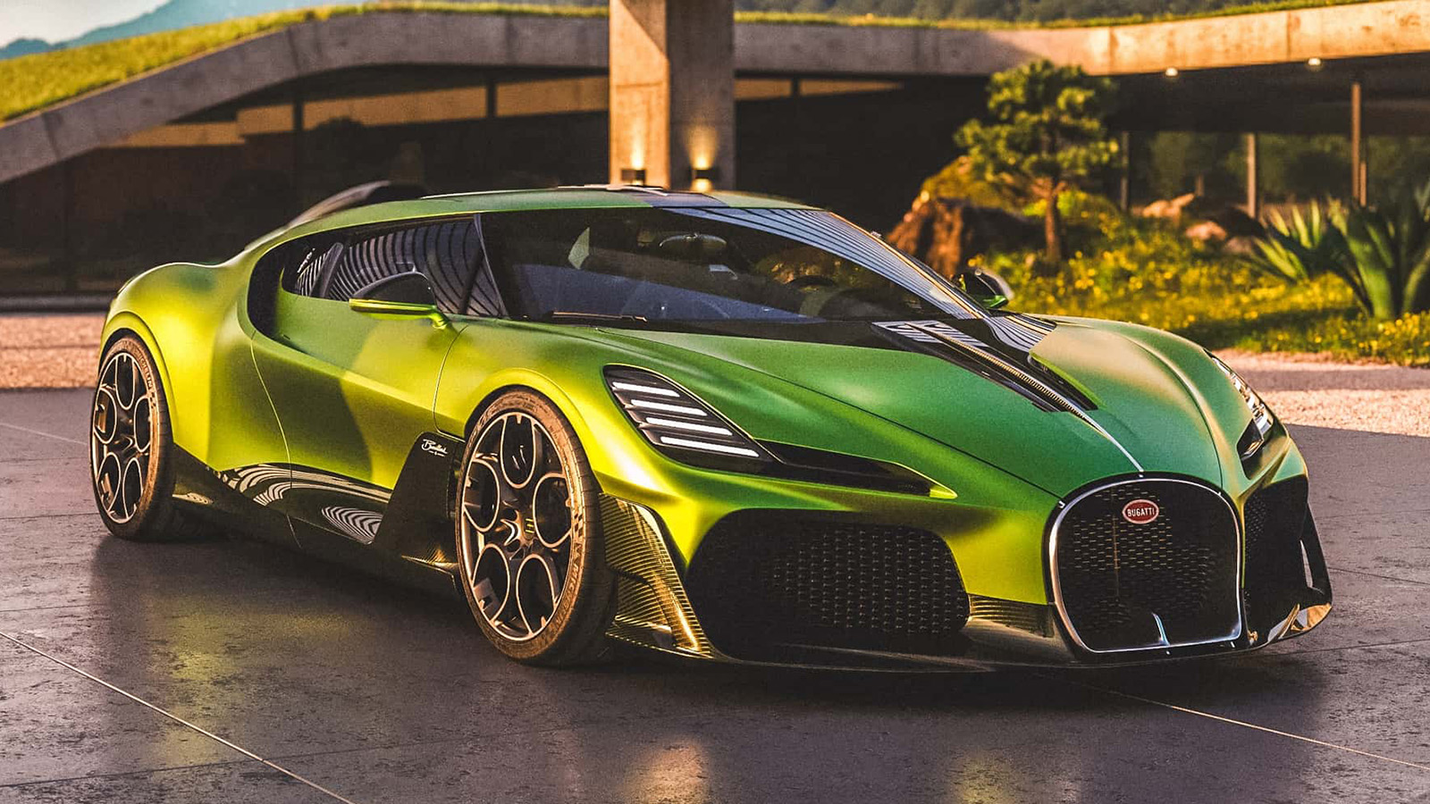 Νέα Bugatti Brouillard: Ξανά με W16 μοτέρ και με 1.600 άλογα 