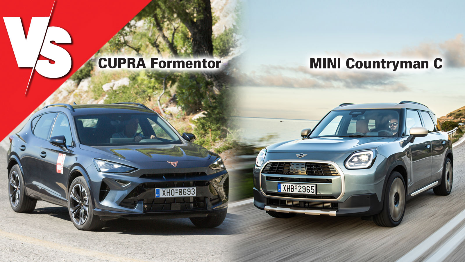 Μικρομεσαία SUV στα 35 χιλιάρικα: CUPRA Formentor ή MINI Countryman C; Μικρομεσαία SUV στα 35 χιλιάρικα: CUPRA Formentor ή MINI Countryman C;