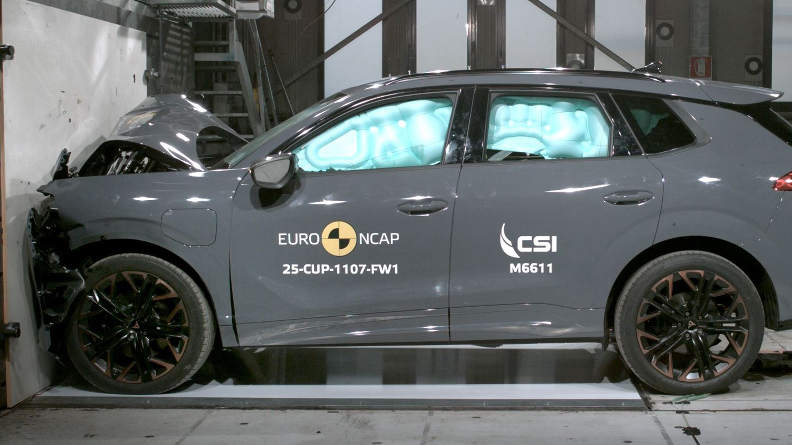 Το CUPRA Terramar βαθμολογήθηκε  με 5 αστέρια στις δοκιμές του Euro NCAP.
