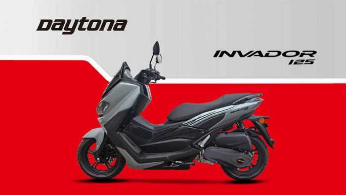 Daytona Invador 125: Πρακτικότητα σε πρώτο πλάνο Daytona Invador 125: Πρακτικότητα σε πρώτο πλάνο