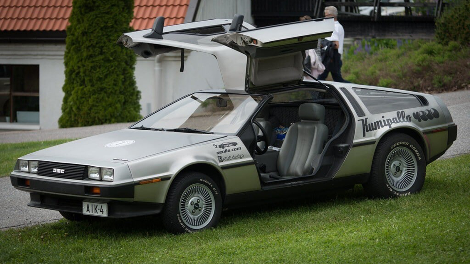 To DeLorean DMC-12.