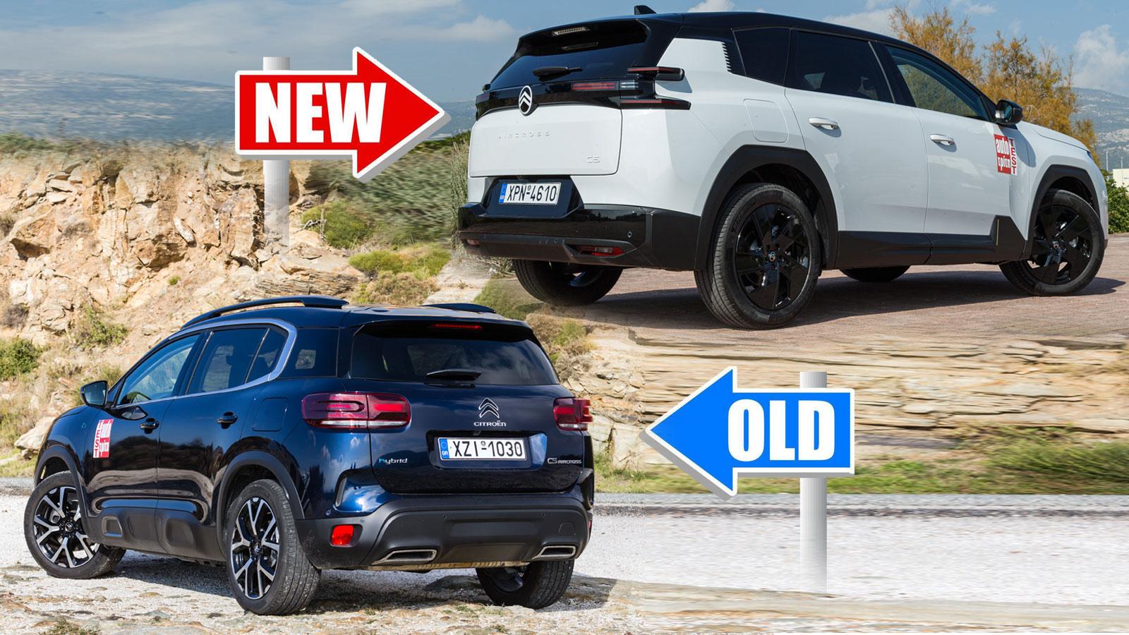 Η γραμμή της οροφής με την ελαφριά κλίση, η μικρότερη απόσταση από το έδαφος (201 από 230 χλστ.) και τα «φτερά» που δημιουργούν στο πλάι τα ιδιαίτερα πίσω φώτα έχουν βελτιώσει σχεδόν 10% την αεροδυναμική στο νέο Citroen C5 Aircross.