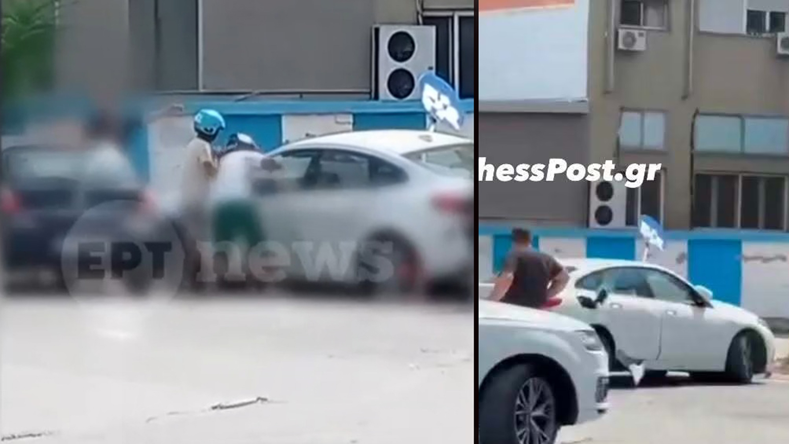 Θεσσαλονίκη: Σοβαρό επεισόδιο μεταξύ αυτοκινήτων -Το ένα ήταν κλεμμένο