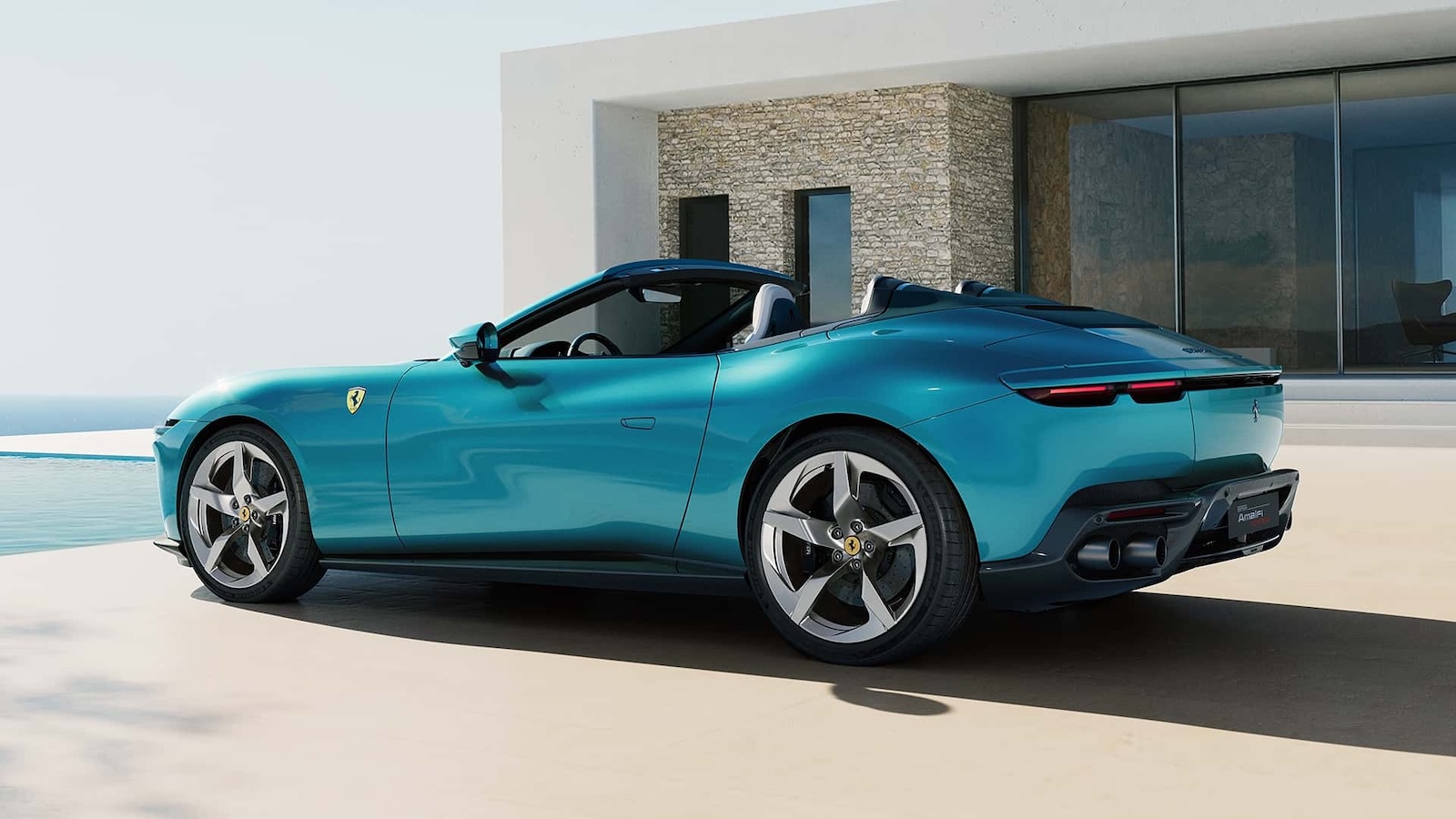 Παρουσιάστηκε η νέα Ferrari Amalfi Spider με τιμή κοντά στις 270.000 ευρώ. Παρουσιάστηκε η νέα Ferrari Amalfi Spider με τιμή κοντά στις 270.000 ευρώ.