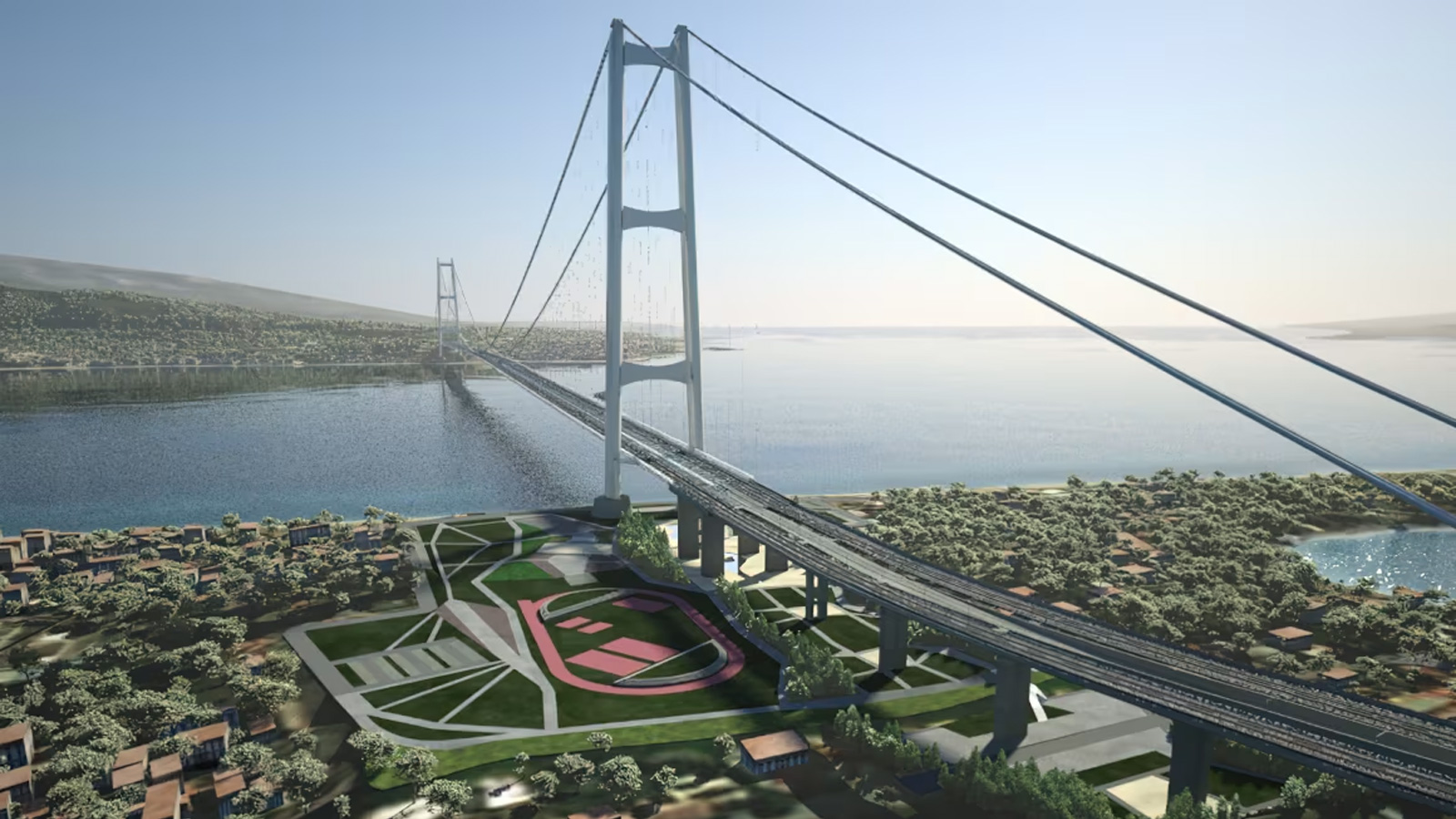 Η γέφυρα της Μεσσήνης θα ενώνει Σικελία και ηπειρωτική Ιταλία.