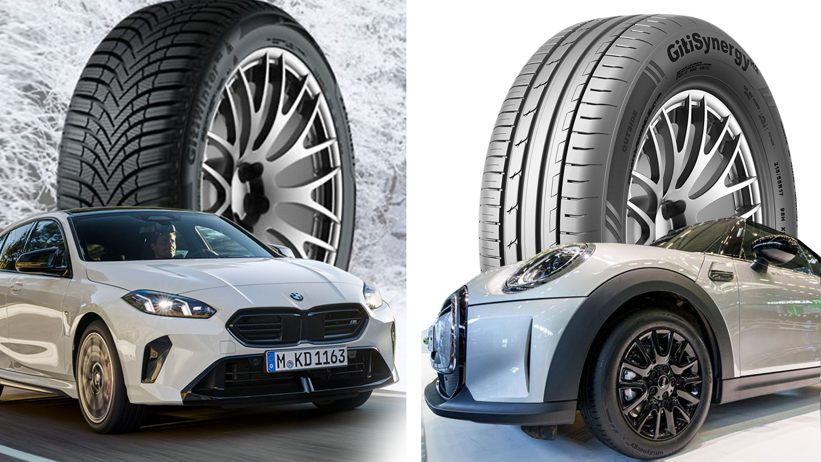 Η Giti έχει συνεργασία με τις BMW και MINI, στα μοντέλα των οποίων βάζει ελαστικά 1ης τοποθέτησης. Η Giti έχει συνεργασία με τις BMW και MINI, στα μοντέλα των οποίων βάζει ελαστικά 1ης τοποθέτησης.