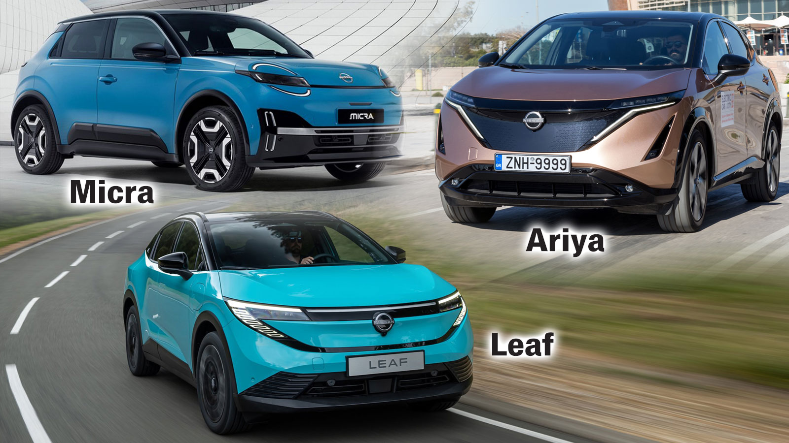 Τα ηλεκτρικά αυτοκίνητα της Nissan -Νέα Micra, Leaf και το premium Ariya | autotriti.gr Τα ηλεκτρικά αυτοκίνητα της Nissan -Νέα Micra, Leaf και το premium Ariya | autotriti.gr