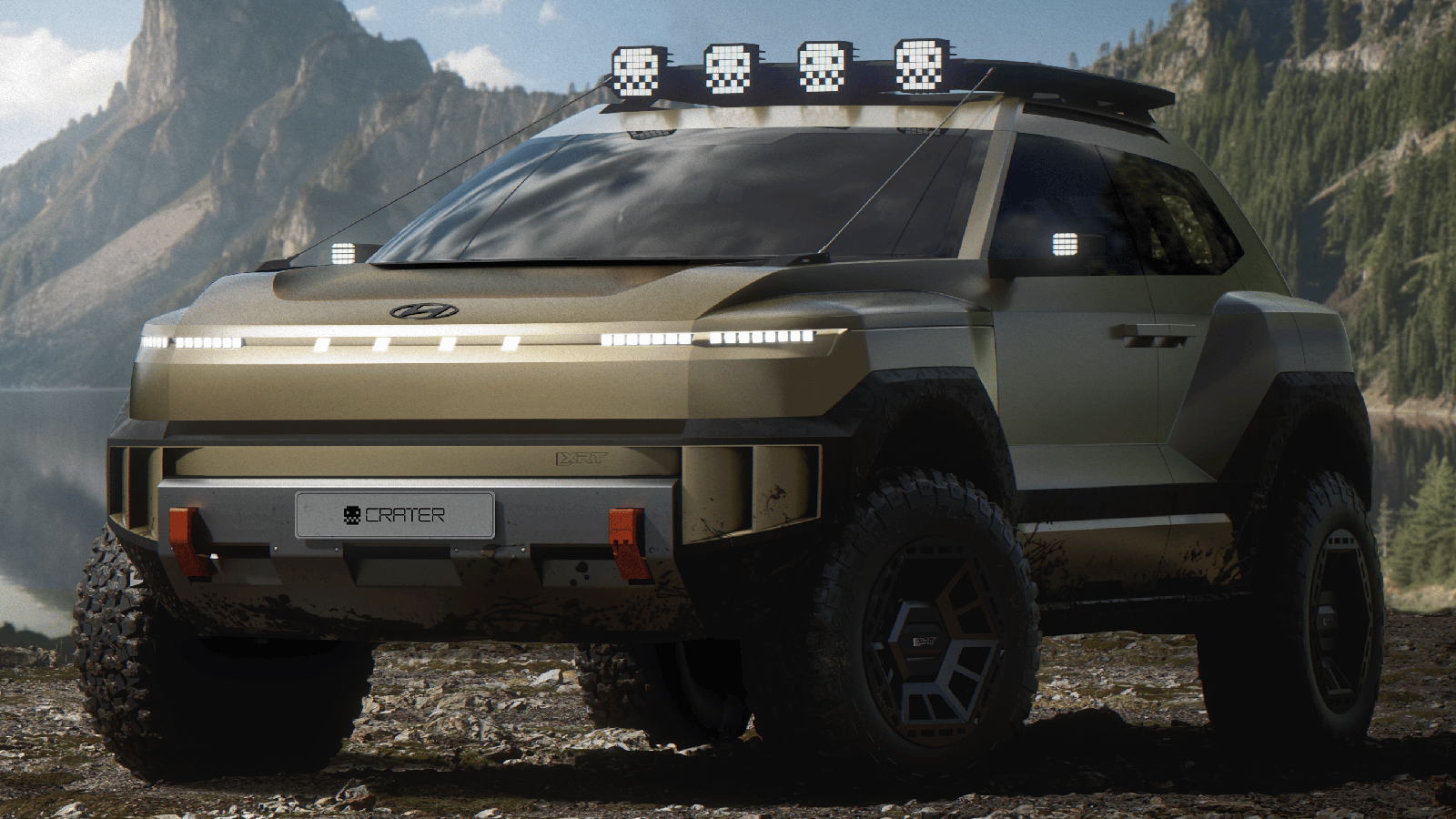 Hyundai Crater: Ντεμπούτο για το θηριώδες off-road SUV 