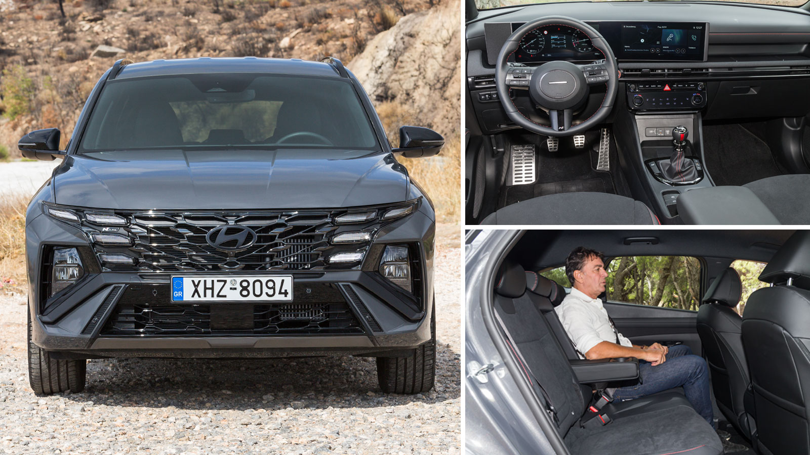 Το 48βολτο Hyundai Tucson (160 PS) έχει τους καλύτερους χώρους για επιβάτες & αποσκευές, φρενάρει καλύτερα από Porsche
