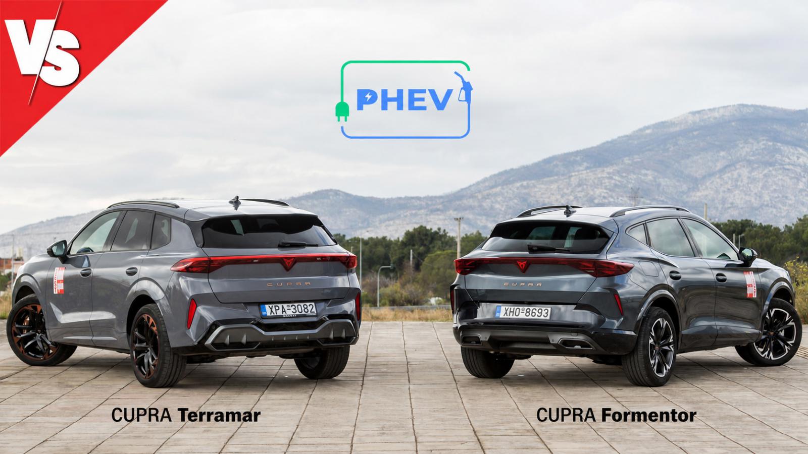 CUPRA Formentor ή Terramar plug-in hybrid: Ποιο αξίζει στα ίδια λεφτά;
