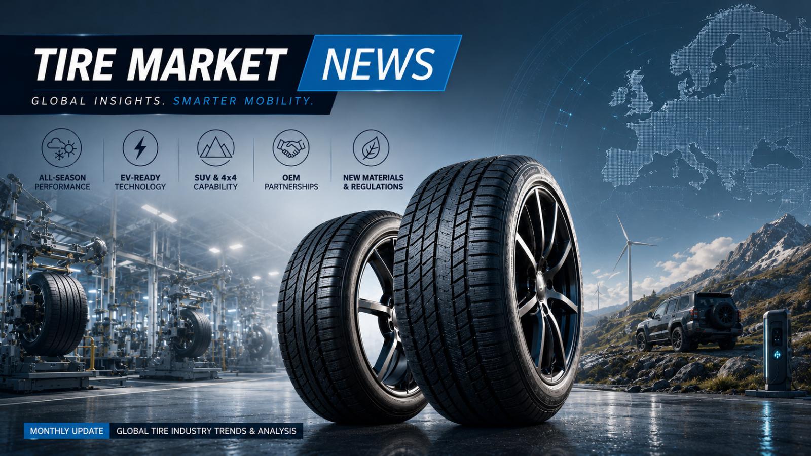 Τα all-season, SUV και EV-ready ελαστικά βρίσκονται στο επίκεντρο των νέων λανσαρισμάτων στην Ευρώπη.