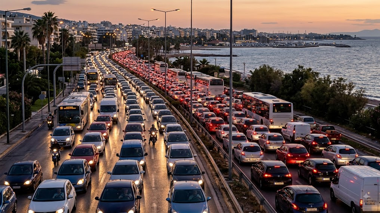 Λ. Ποσειδώνος: Πιθανό μποτιλιάρισμα στη Γλυφάδα -Για πόσες μέρες;