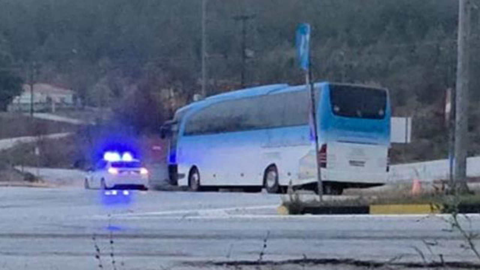 Κοζάνη: Επιβάτης ακινητοποίησε λεωφορείο και απέτρεψε τραγωδία 