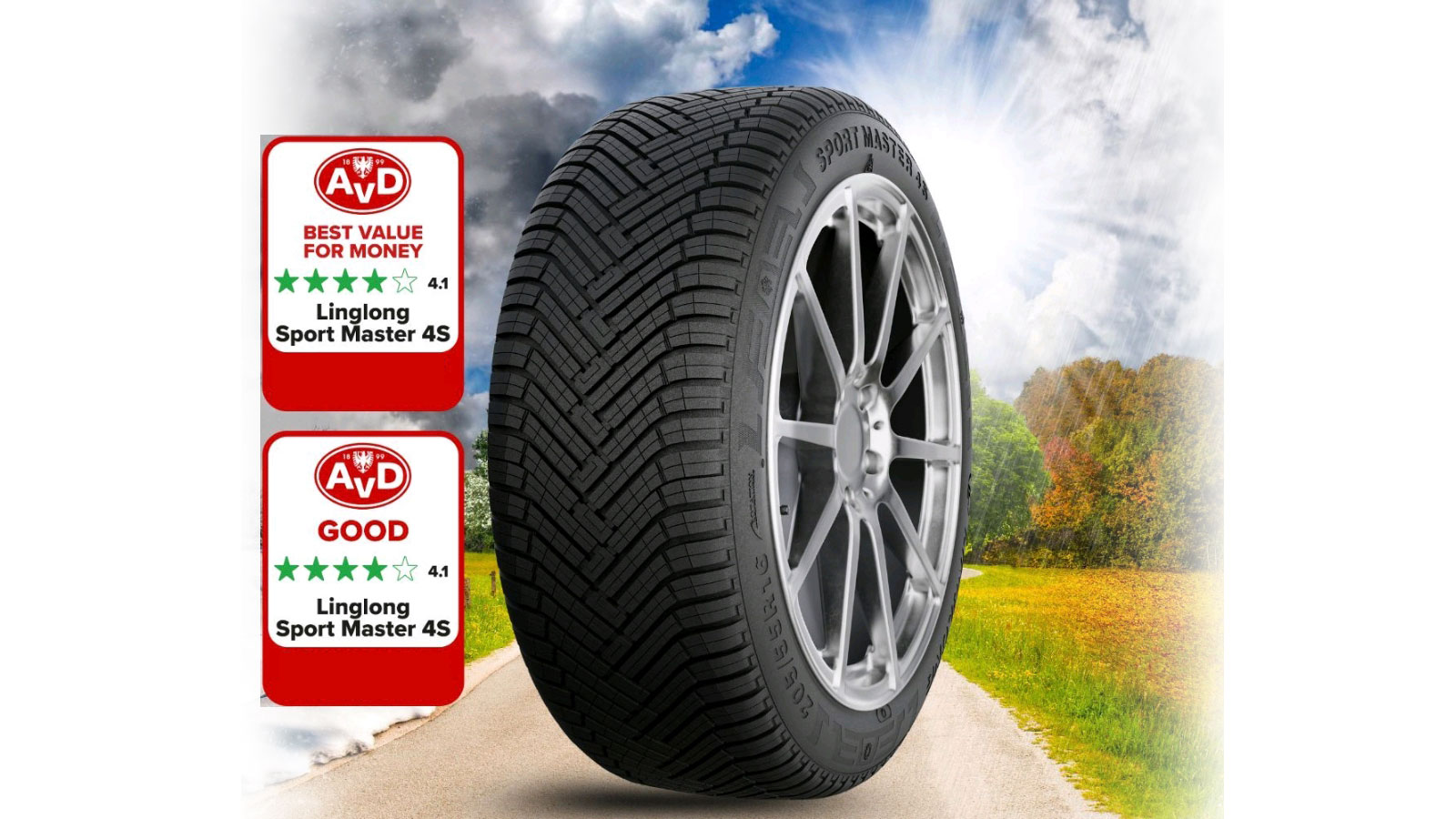 Linglong Sport Master 4S: Το πιο value for money all season ελαστικό σε διεθνές test 