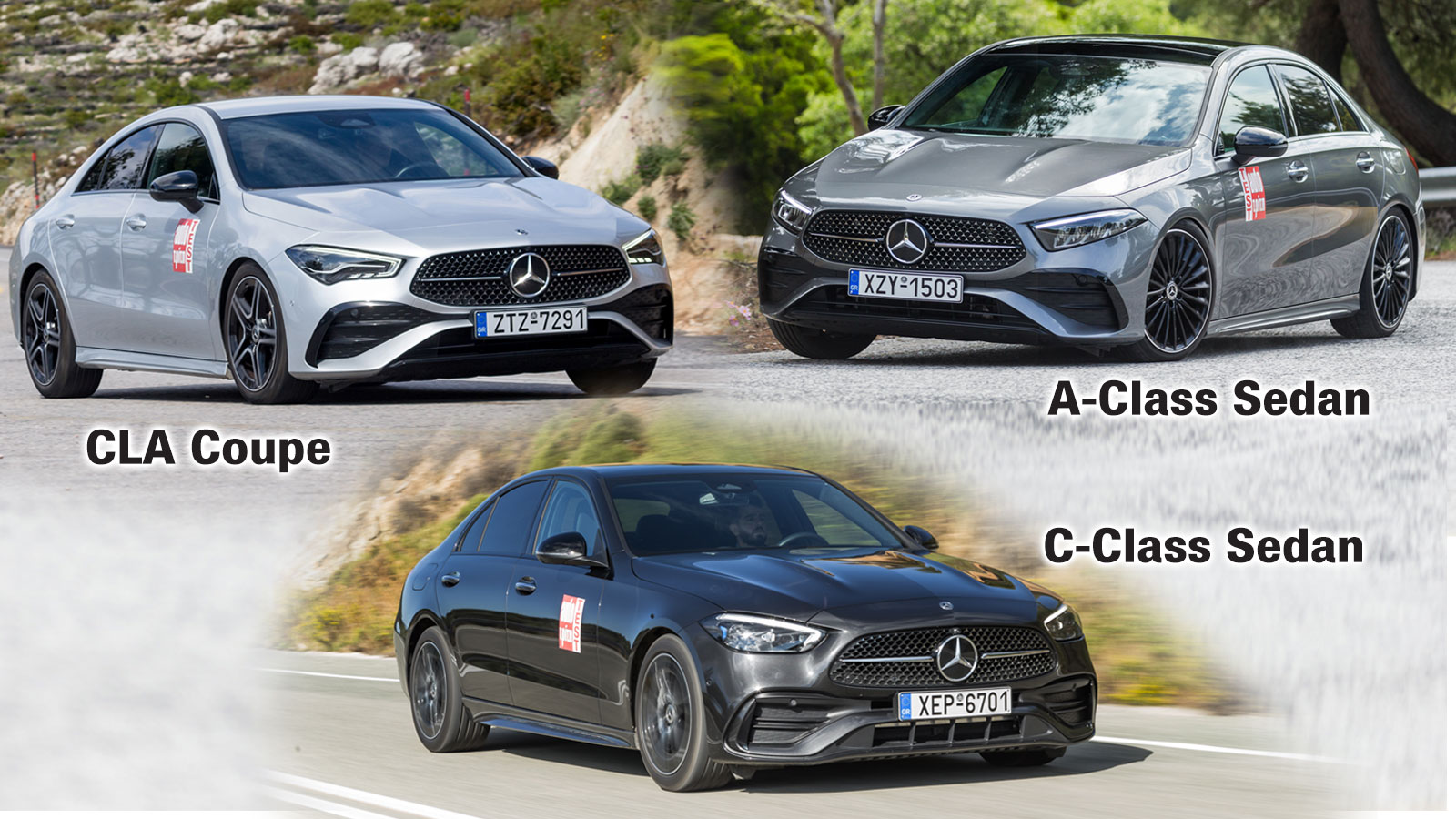 Ποια Mercedes στα ίδια λεφτά: A-Class sedan, CLA Coupe ή C-Class sedan; Ποια Mercedes στα ίδια λεφτά: A-Class sedan, CLA Coupe ή C-Class sedan;