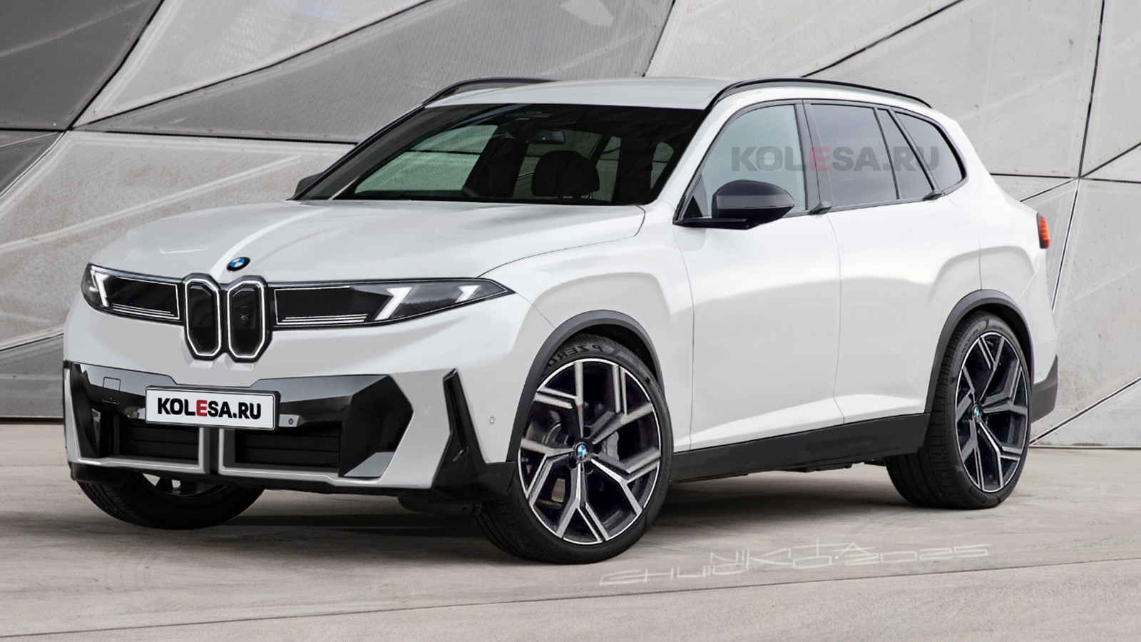 Νέα BMW X5: Σχέδιο την παρουσιάζει με μικρή γρίλια και μεγάλα φώτα 