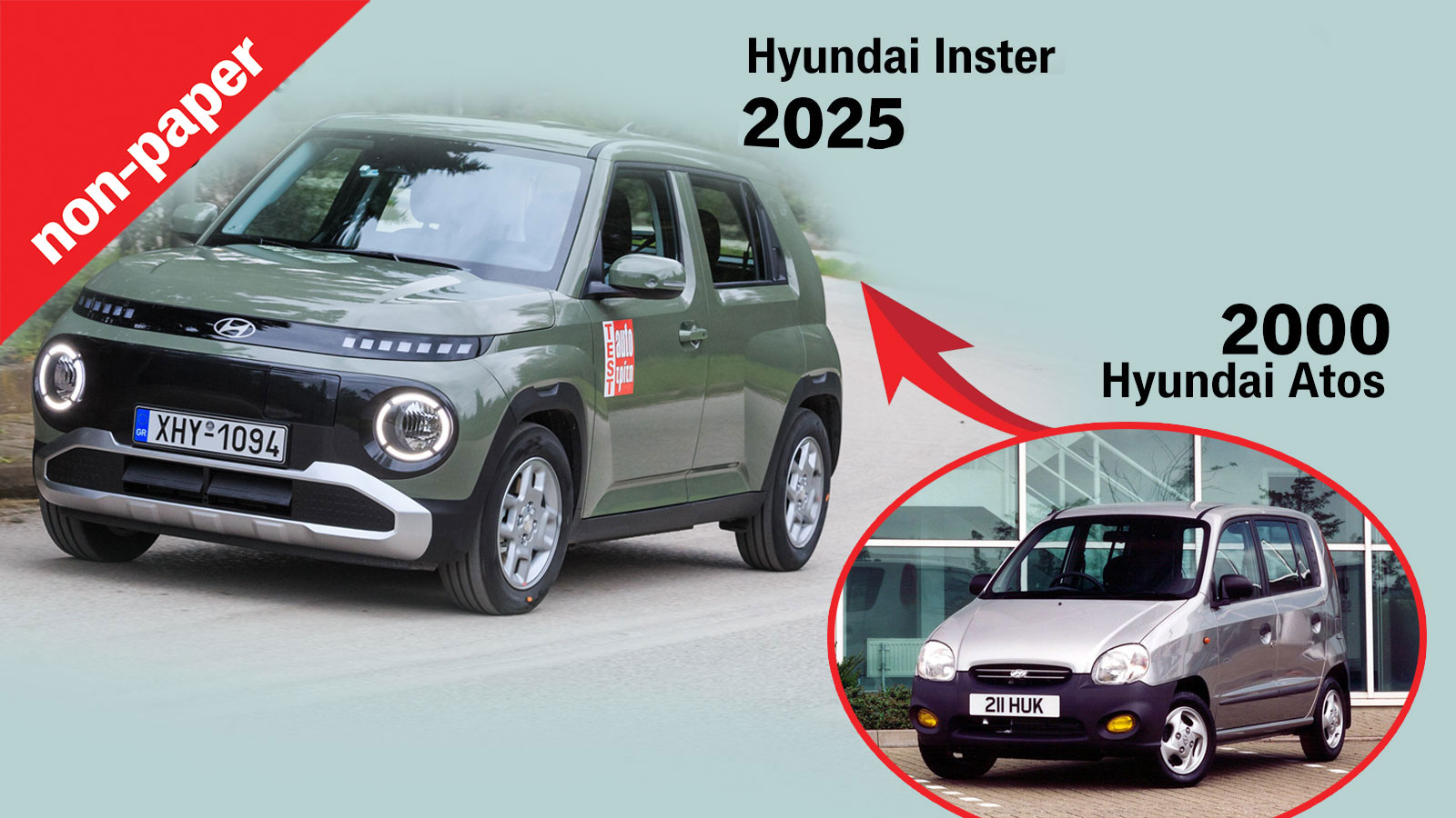 Το Hyundai Inster θα έχει το «success story» του Atos; Το Hyundai Inster θα έχει το «success story» του Atos;