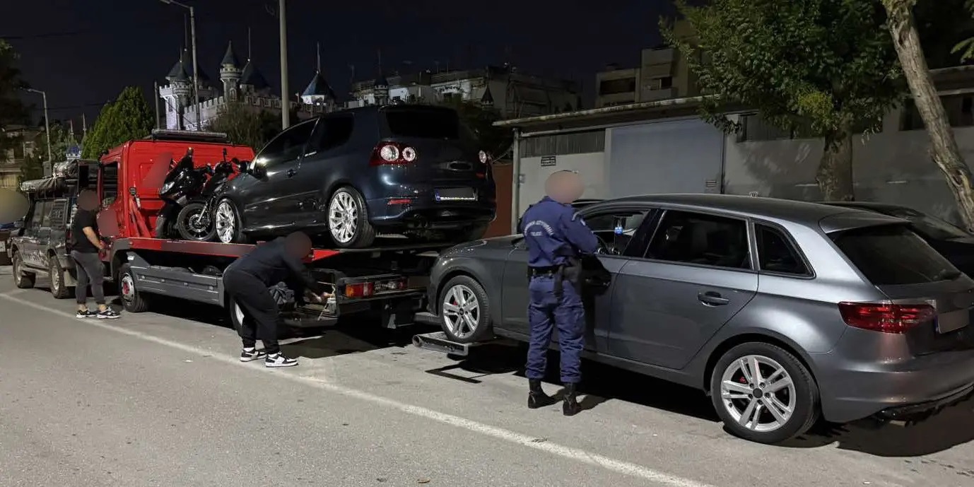 Επιχείρηση της ΕΛ.ΑΣ. στο Περιστέρι: 59 παραβάσεις και 12 οχήματα ακινητοποιήθηκαν 