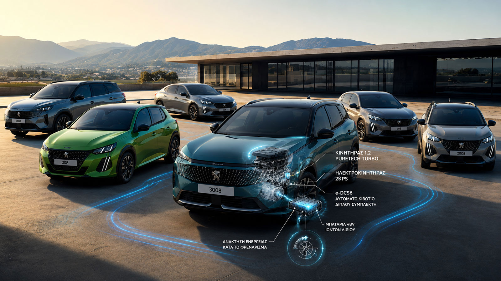 Τα hybrid Peugeot με χαμηλή κατανάλωση -208, 308, 2008, 3008, 408, 5008 Τα hybrid Peugeot με χαμηλή κατανάλωση -208, 308, 2008, 3008, 408, 5008