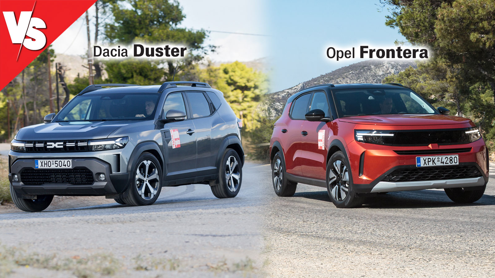 Ποιο SUV: Full υβριδικό Dacia Duster ή mild hybrid Opel Frontera; 
